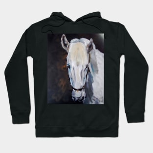 Beautiful Gem - White Horse Hoodie